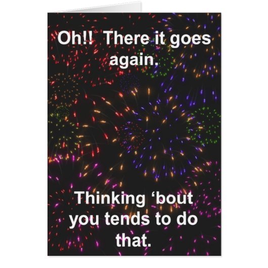 Oh!! There it Goes Again Cards (Front)