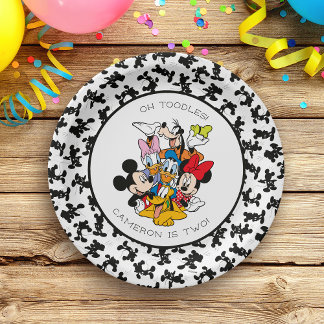 Oh, Toodles | Mickey & Friends Birthday Paper Plates