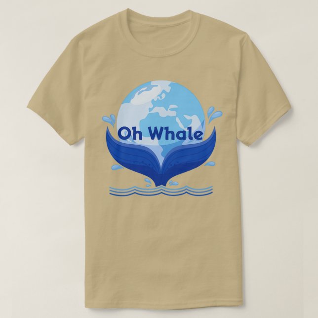 Oh Whale 55 2 T-Shirt (Design Front)