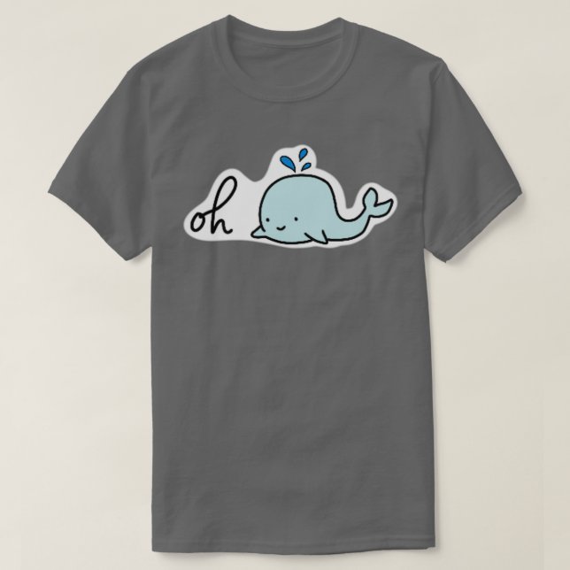 Oh whale 74 2 T-Shirt (Design Front)