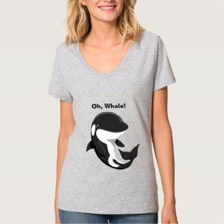 Oh Whale Cute Baby Orca Killer Whale T-Shirt