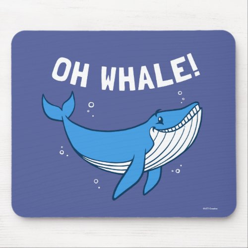 Oh Whale Mouse Pad