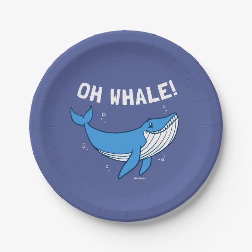 Oh Whale Paper Plates