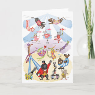 Oh what a circus! blank card