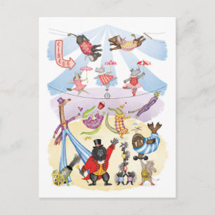 Oh what a circus! postcard