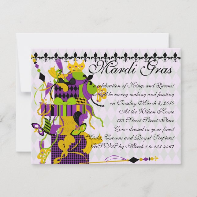 Oh What a Lovely Mess! Invitation (Front)