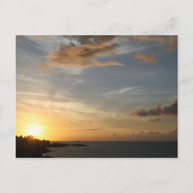 Oh, what a sky! postcard (Front)