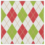Oh What Fun! Christmas argyle fabric