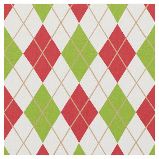 Oh What Fun! Christmas argyle fabric