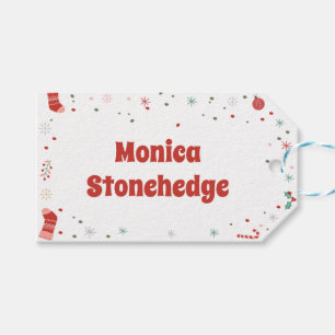 Oh what fun christmas birthday gift tags