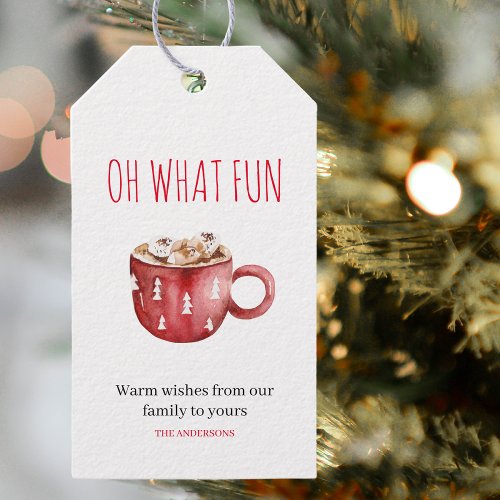 Oh What Fun  Christmas  Gift Tags