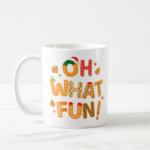 Oh What Fun Christmas Gingerbread Cookies Coffee Mug