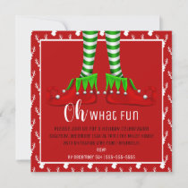 Oh, What Fun Christmas Party Invitation