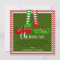 Oh, What Fun Christmas Party Invitation