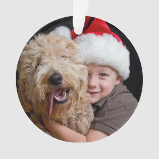 Oh What Fun Christmas Photo Acrylic Ornament 