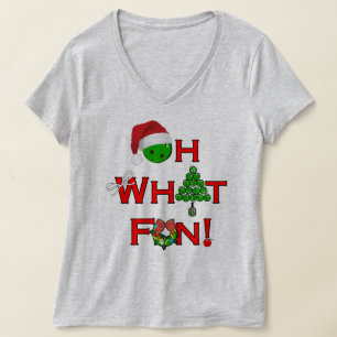 Oh What Fun Christmas Pickleball T-Shirt