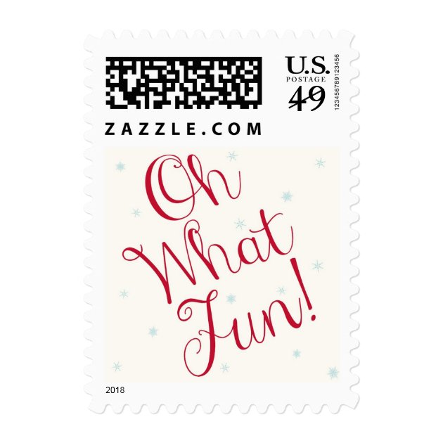 Oh What Fun! Christmas Postage