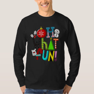 Oh What Fun Christmas Shirt With Wreath And Tree