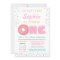 Oh What Fun Donut First Birthday Party Invitation