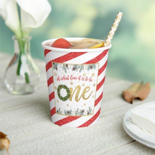 Oh What Fun it is to Be One _ Christmas WR _  Paper Cups