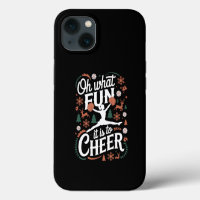 Oh What Fun It Is To Cheer Ugly Cheerleading Xmas