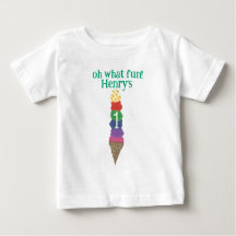 Oh what fun! Personalized first birthday ice cream