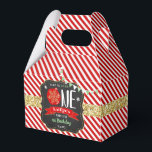 Oh What Fun To Be One! Christmas 1st Birthday Favor Boxes<br><div class="desc">Celebrate in style with these trendy 1st birthday party favor boxes. The design is easy to personalize with your own wording and your family and friends will be thrilled when they receive this fabulous party favor boxes.</div>