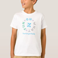 Oh What Fun Ugly Sweater Typography Monogram