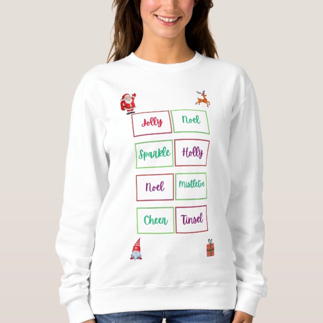 Oh Xmas Women's sweatshirt (Front)