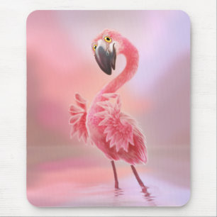 Oh Yeah Flamingo! Mouse Pad