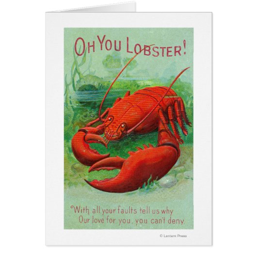 Oh You Lobster Scene Cards (Front)