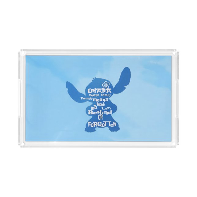 Ohana Acrylic Tray (Front)