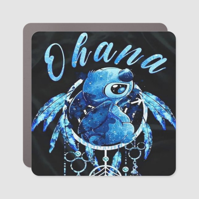 Ohana Car Magnet (Front)