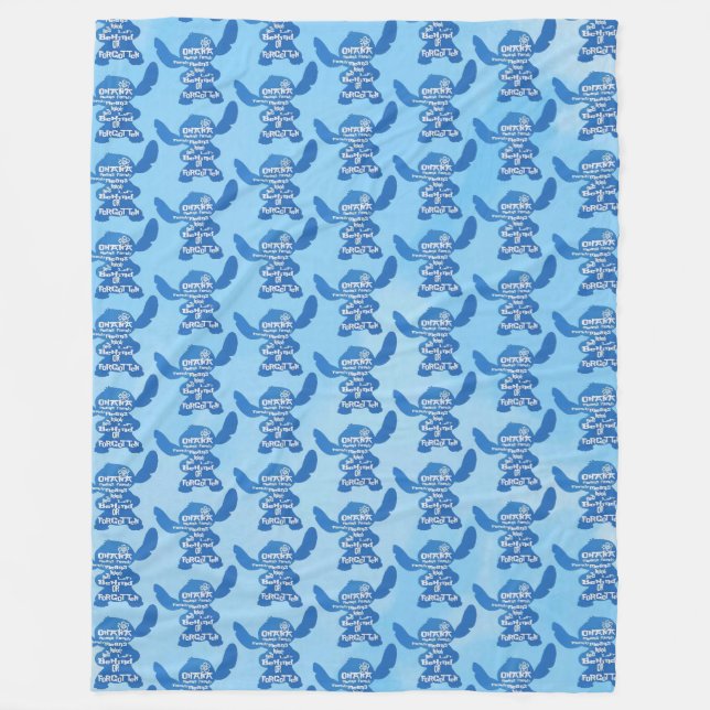 Ohana Fleece Blanket (Front)