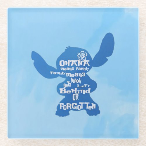 Ohana Glass Coaster