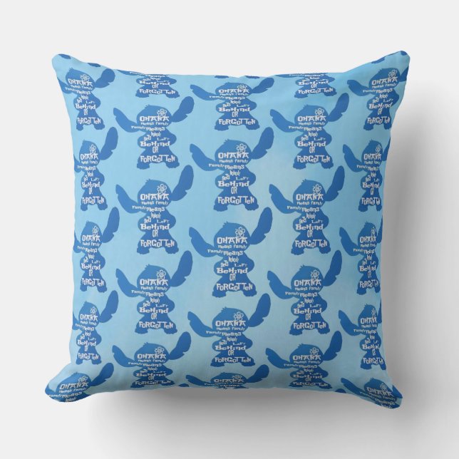 Ohana Throw Pillow (Front)