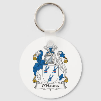 O'Hanna Family Crest Keychain