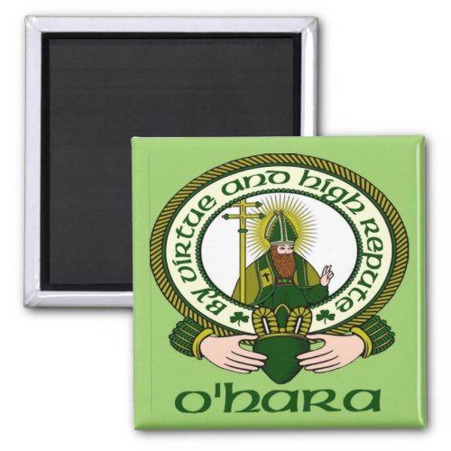 OHara Clan Motto Magnet