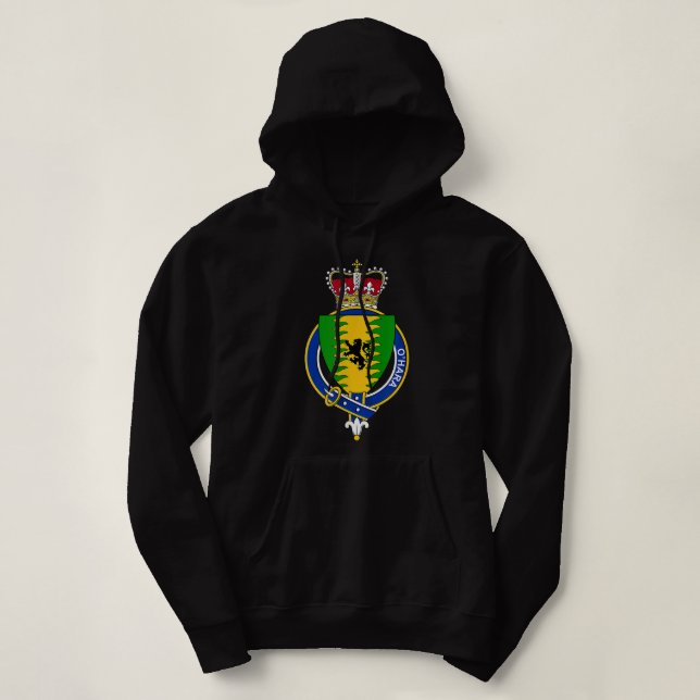 O'Hara Coat of Arms  Family Crest  Hoodie (Design Front)