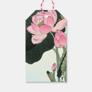 Ohara Koson, Elegant Vintage Japanese Lotus Flower
