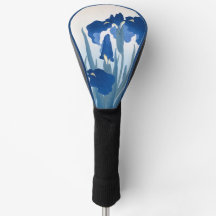 Ohara Koson Vintage Japanese Fine Art Blue Irises 