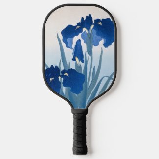 Ohara Koson Vintage Japanese Fine Art Blue Irises 