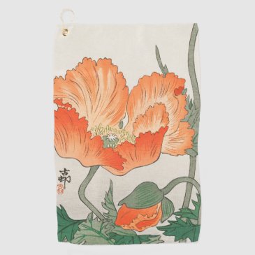 Ohara Koson - Vintage Japanese Orange Poppy Flower