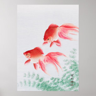 ohara koson's Japanese painting poster,vintage小原古邨 Poster