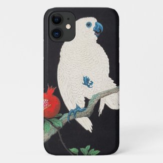 Ohara Shoson, Cockatoo and Pomegranate ukiyo-e art Case-Mate iPhone Case