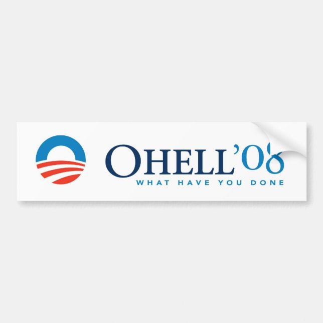 OHELL Obama bumper sticker (Front)