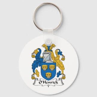 O'Henrick Family Crest Keychain