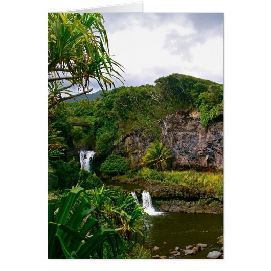 O'heo Gulch Pools, Maui Cards (Front)