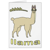 Ohh Llama (Front)
