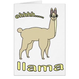 Ohh Llama Cards